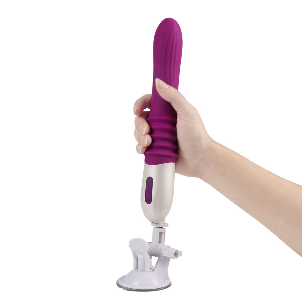 Shequ Mason 7 Mod Thrusting Vibe Sabitlenebilir İleri Geri Hareketli Vibratör SQ-V10058T