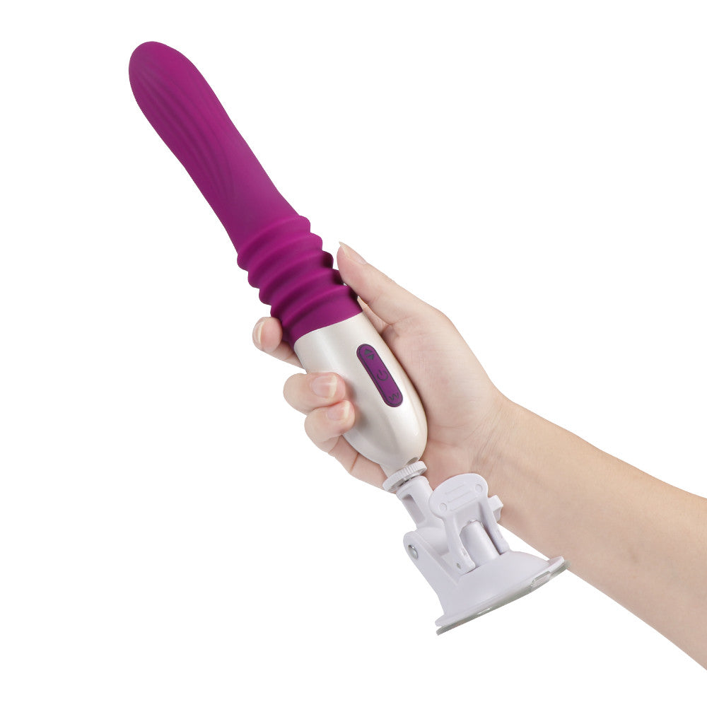 Shequ Mason 7 Mod Thrusting Vibe Sabitlenebilir İleri Geri Hareketli Vibratör SQ-V10058T