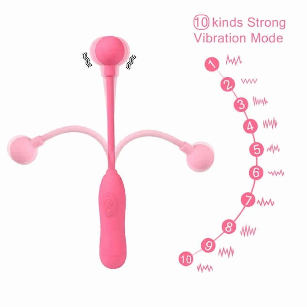 Shequ Tease Wand Powered Clitoral Mini Vibrator SQ-V10065