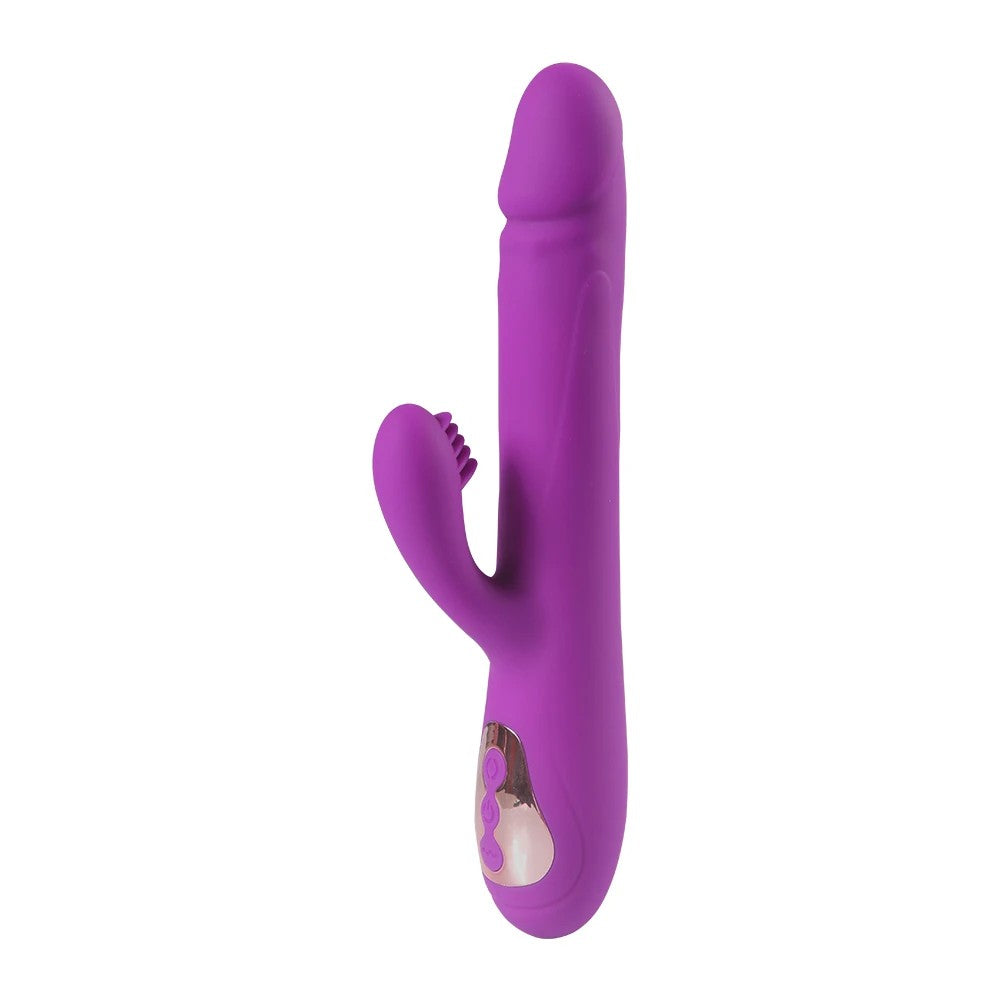 Shequ Leif Thrusting İleri Geri Şarjlı Rabbit Vibratör SQ-V10092