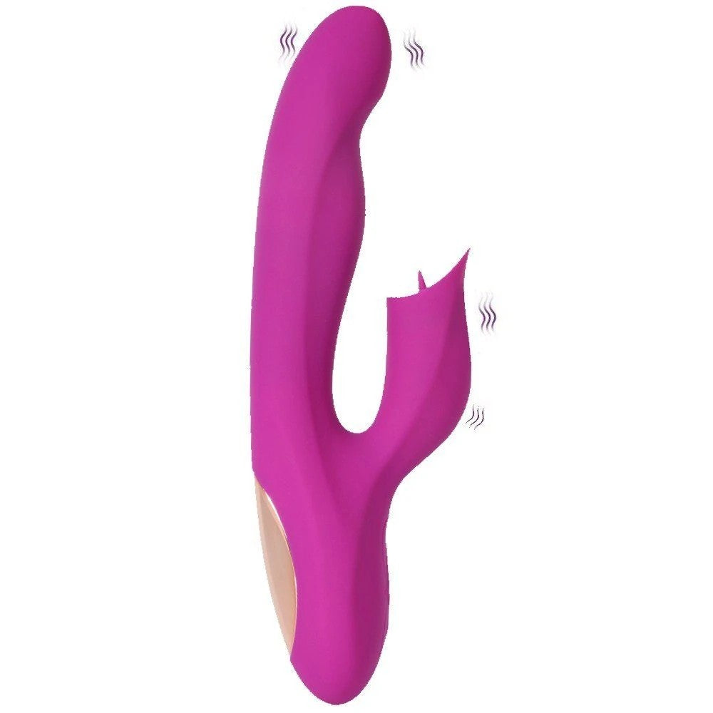 Shequ Pearly Dil Hareketli G-Noktası Stimülasyon Vibratör SQ-V10104 Purple