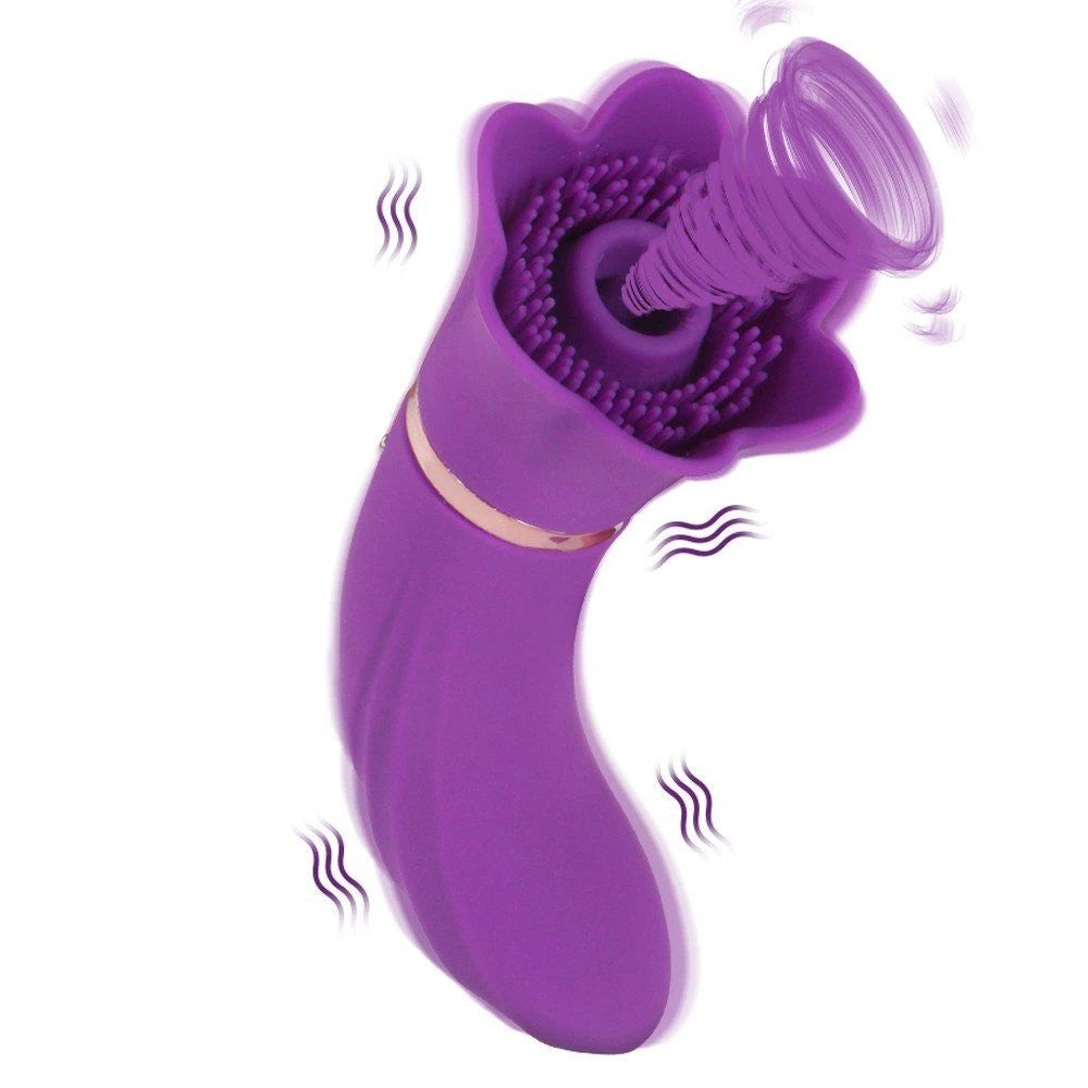 Shequ Asa 7 Farklı Titreşim Modlu 3 Hız Emiş Güçlü Şarjlı Vibratör SQ-V10117