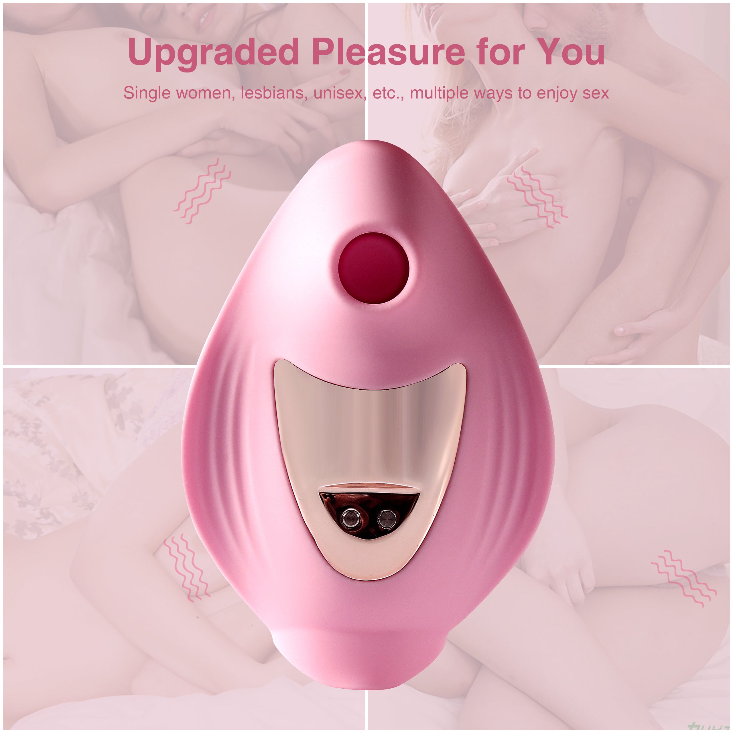 Shequ Queena Emiş Güçlü ve Dil Hareketli Vibratör SQ-V10146