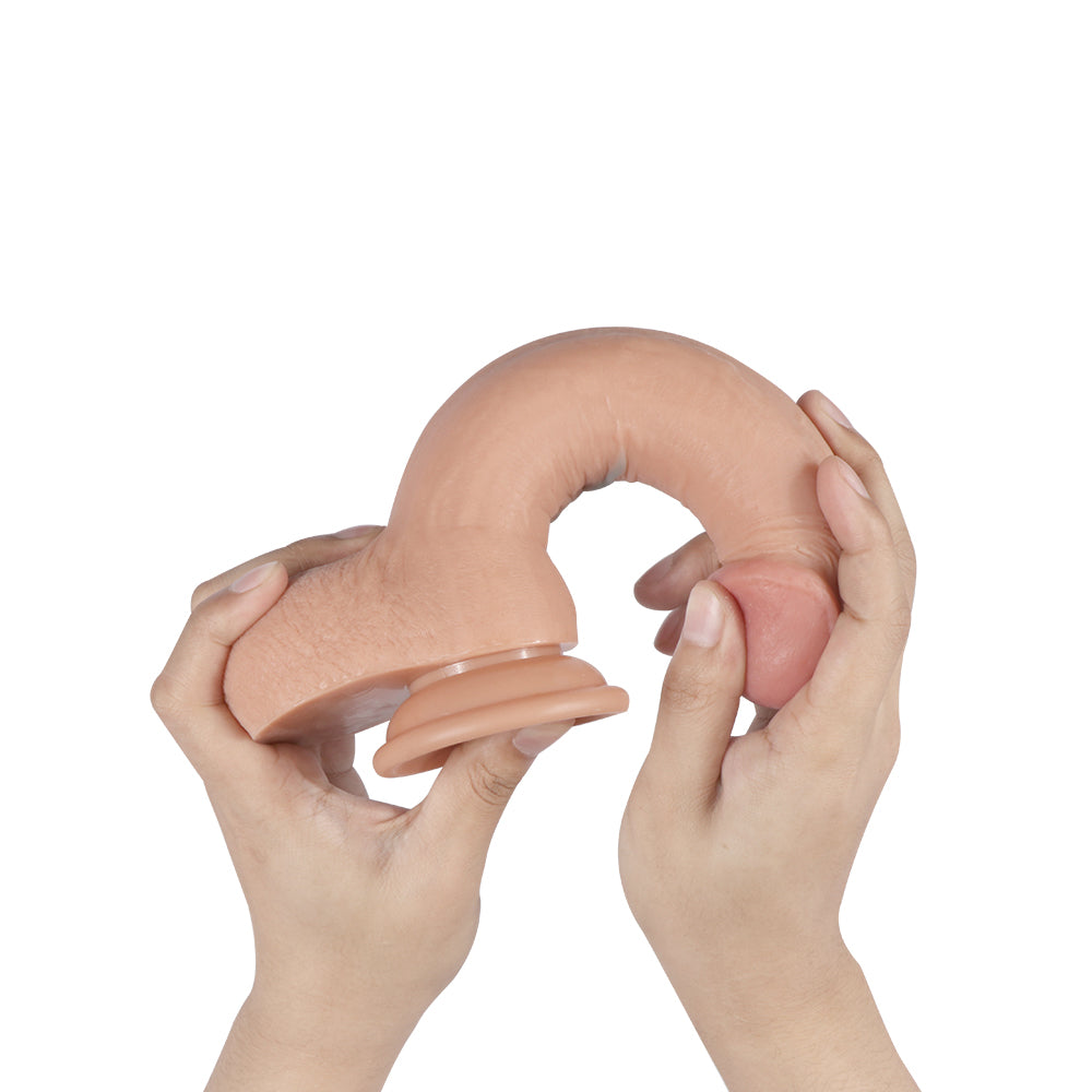 Shequ Dildo Series Bill 22,5 Cm Belden Bağlamalı Realistik Penis SQ-WBC10044