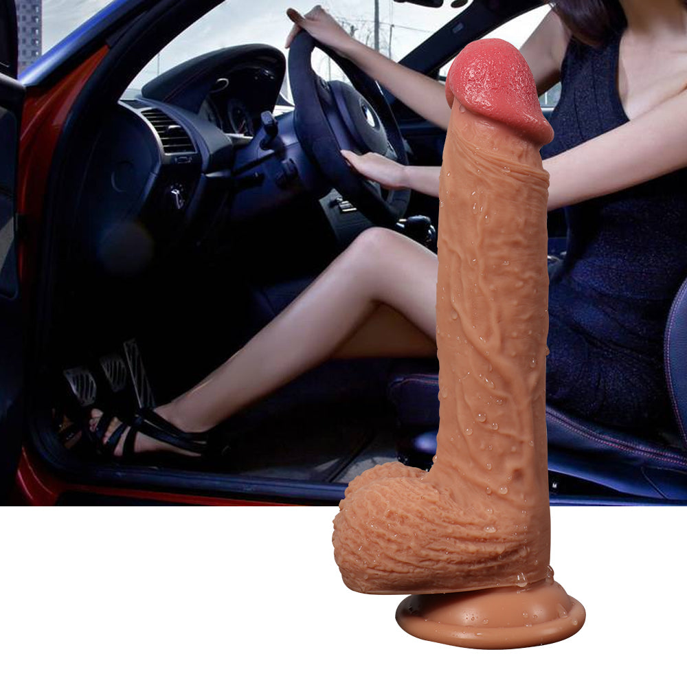 Shequ Dildo Series Dean Natural Doku 21 Cm Realistik Penis SQ-WBD10007
