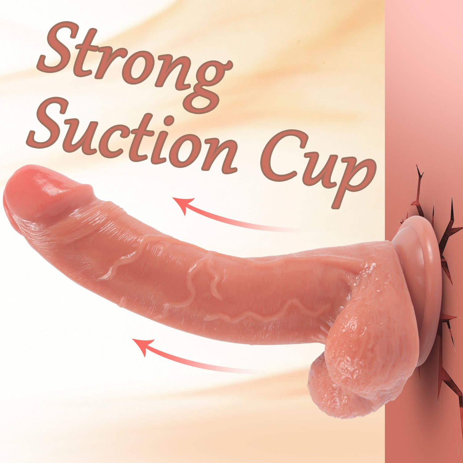 Shequ Harriet 20.5 cm İleri Geri Hareketli Realistik Penis SQ-WBC10027-V