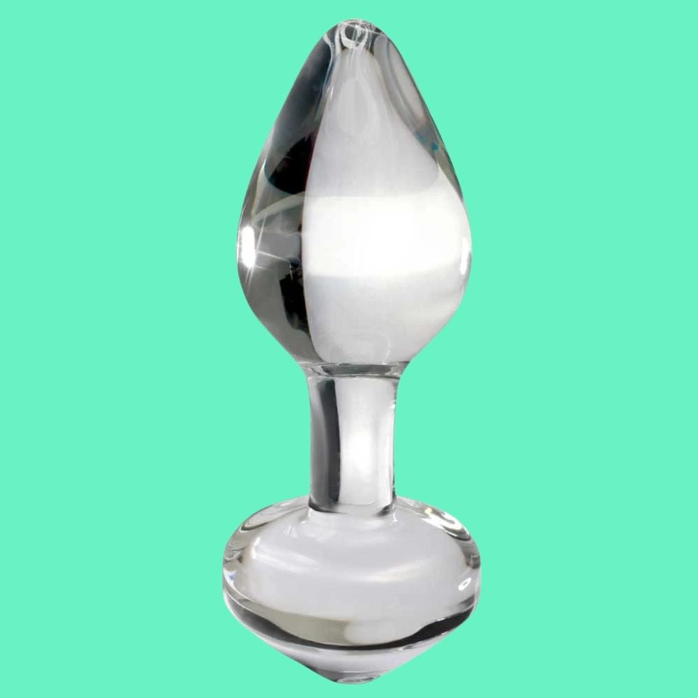 ToyJoy Glass Worxx Stargazer Plug Cam Dildo