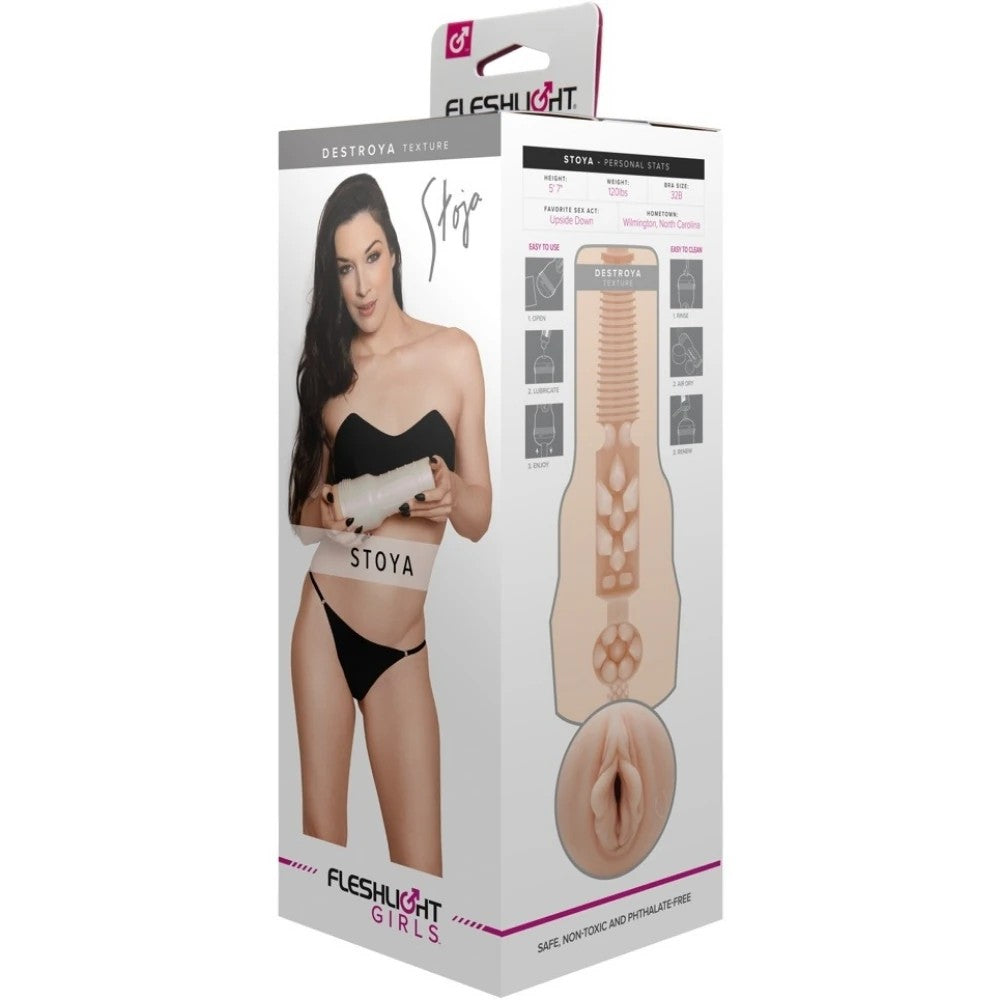 Fleshlight Girls Stoya Destroya Realistik Vajina Masturbator