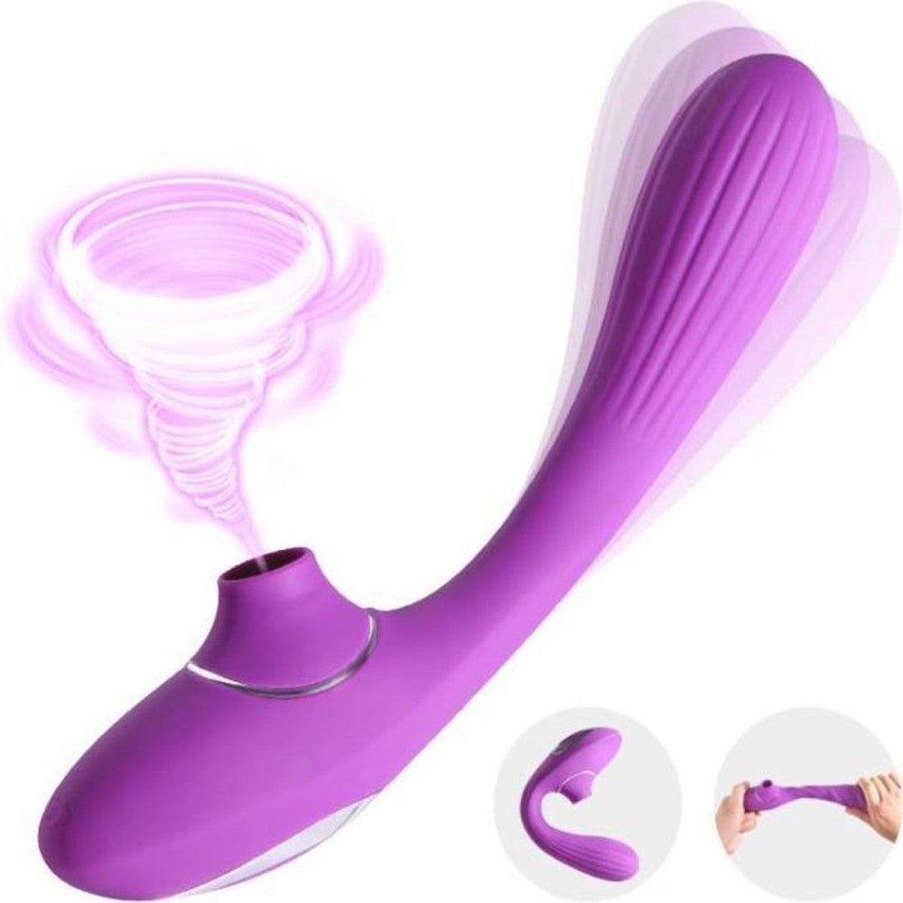 Quarrel Intense Luxe G Noktası ve Klitoris Vibratör Purple