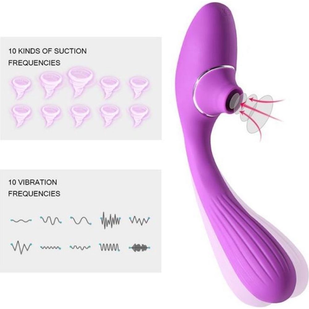 Quarrel Intense Luxe G Noktası ve Klitoris Vibratör Purple