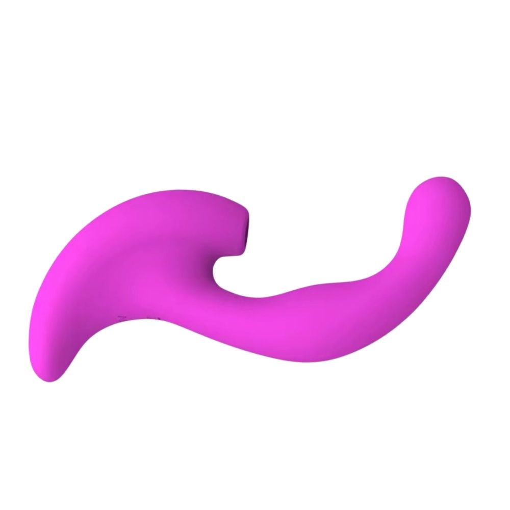 Vera Suck Vibration G-Stimulation Emiş Güçlü Vibratör Purple