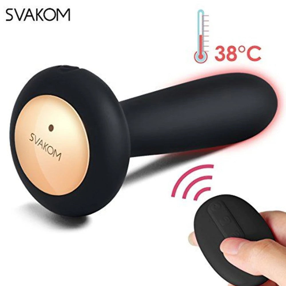 Svakom Primo Uzaktan Kumandalı Isıtmalı Anal Vibrator Black