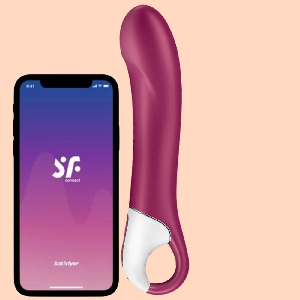 Satisfyer Big Heat G-Spot Telefon Kontrollü Isıtmalı Vibratör