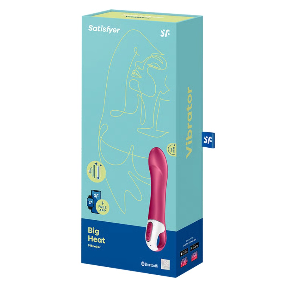 Satisfyer Big Heat G-Spot Telefon Kontrollü Isıtmalı Vibratör