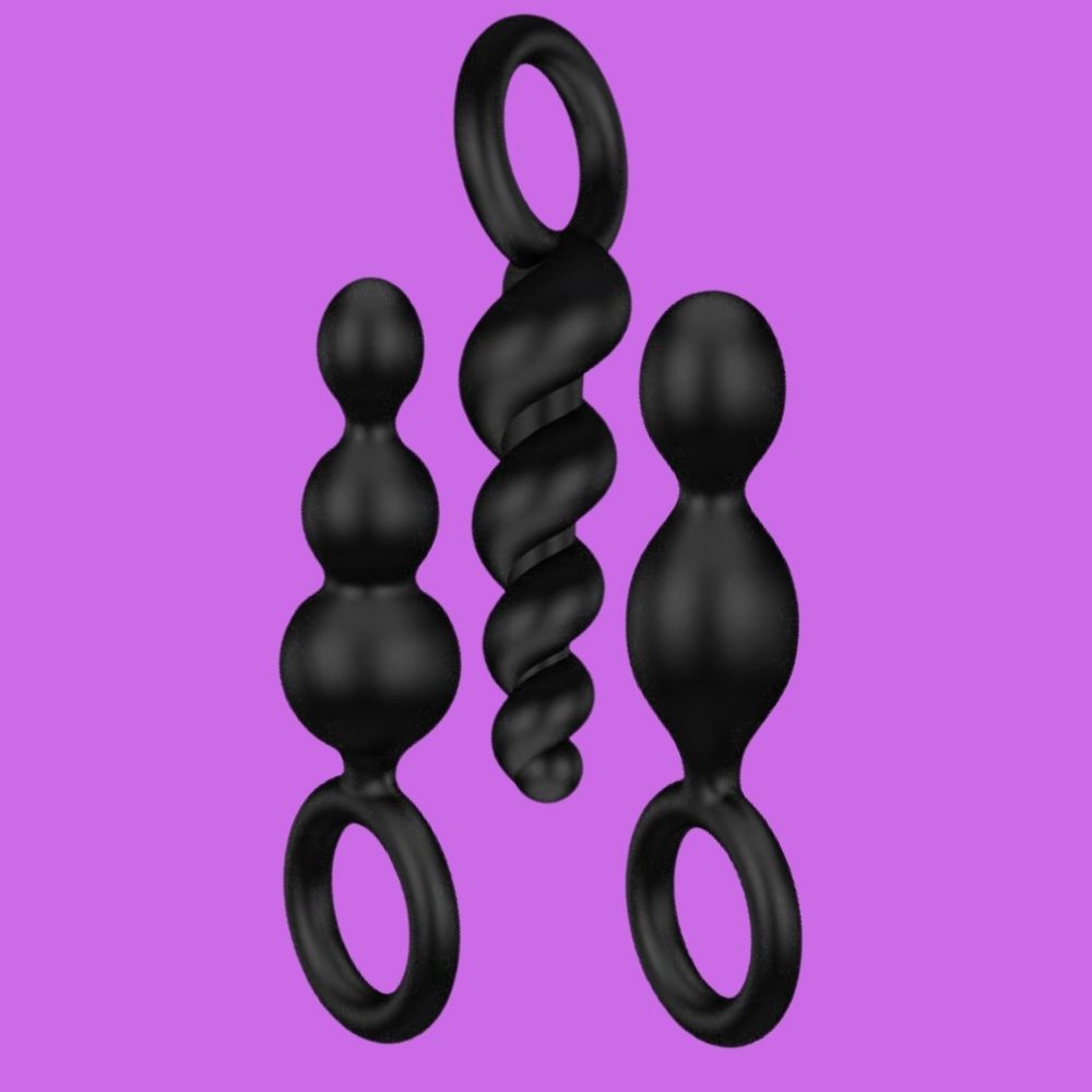Satisfyer Booty Call Plugs Silicone Anal Toys Set