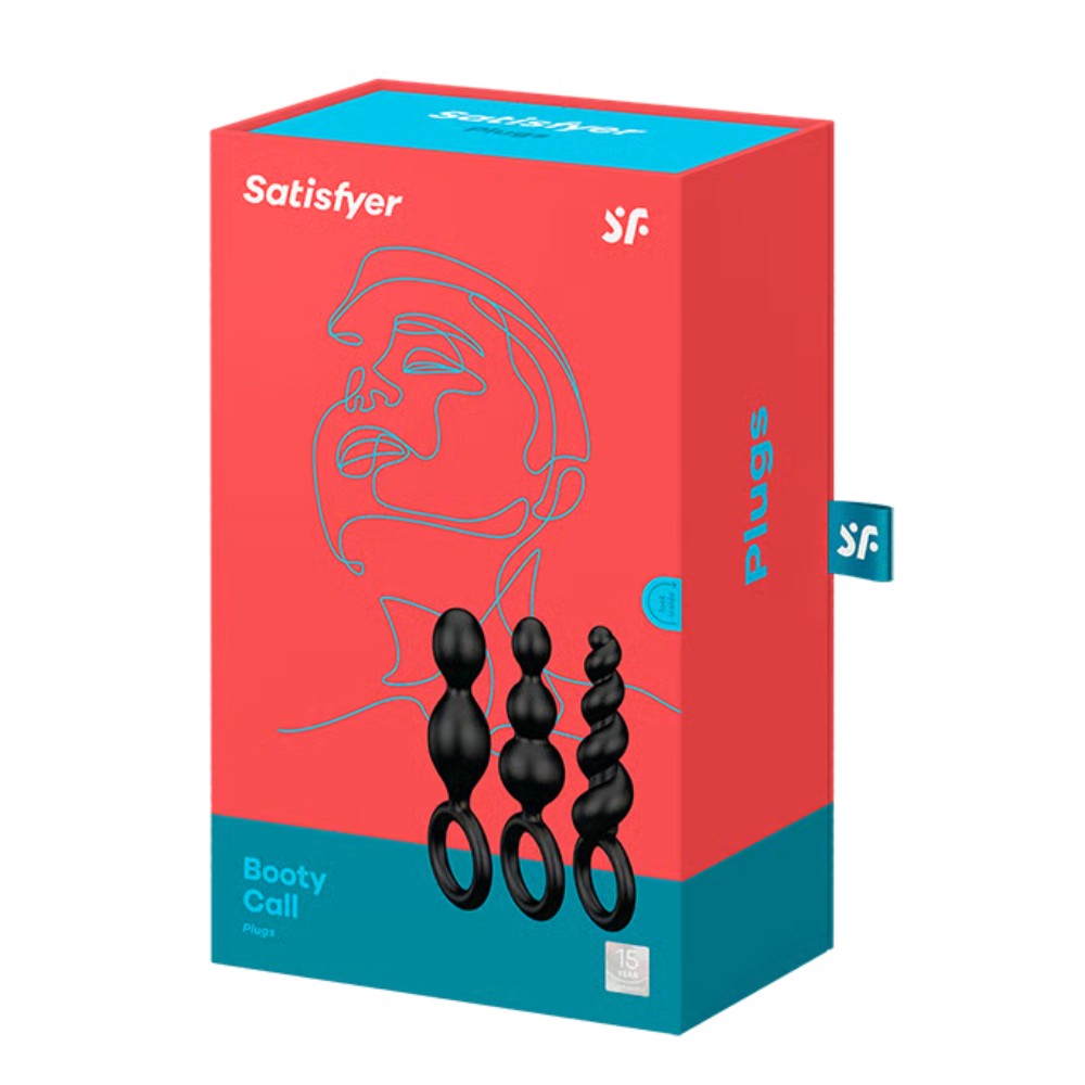 Satisfyer Booty Call Plugs Silicone Anal Toys Set