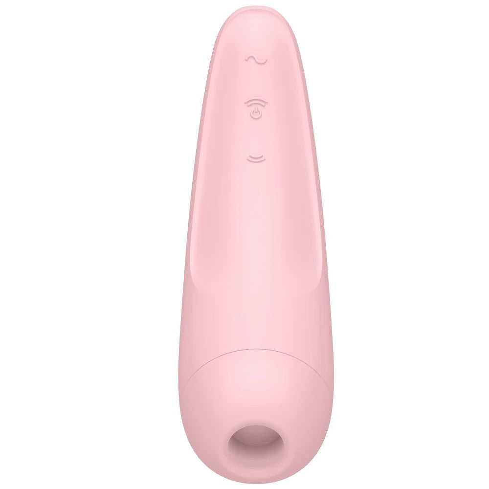 Satisfyer Curvy 2+ App-Controlled Air Pulse Emiş Güçlü Vibrator Pink