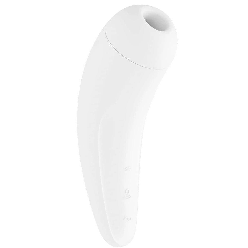 Satisfyer Curvy 2+ App-Controlled Air Pulse Emiş Güçlü Vibrator White