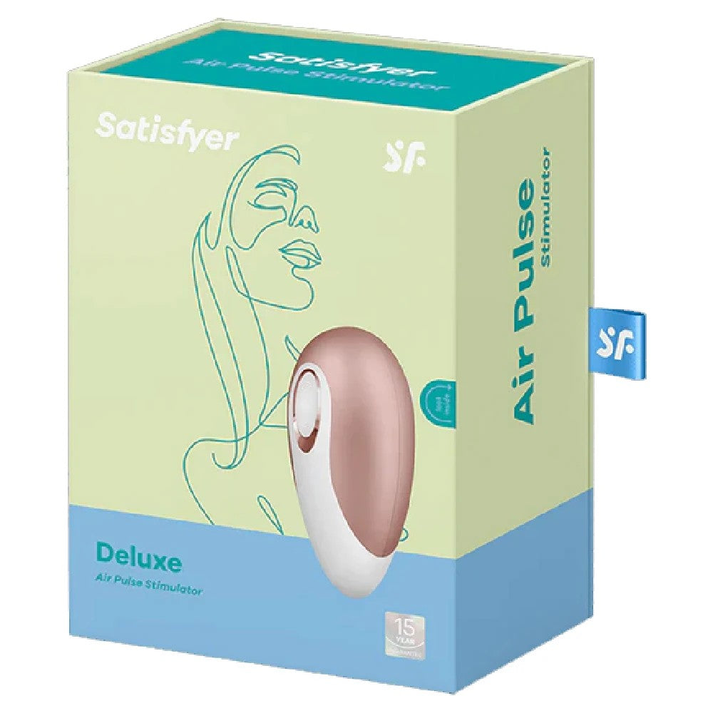 Satisfyer Deluxe Air Pulse Stimulator Emiş Güçlü Vibratör