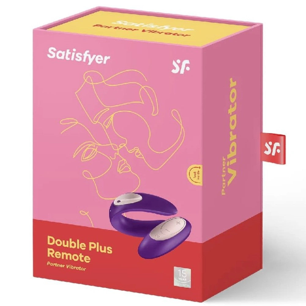 Satisfyer Double Plus Remote Dual Motor Couples Vibrator