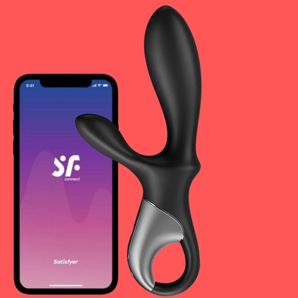 Satisfyer Heat Climax + Rabbit Telefon Kontrollü Vibratör