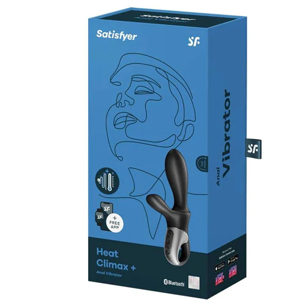Satisfyer Heat Climax + Rabbit Telefon Kontrollü Vibratör