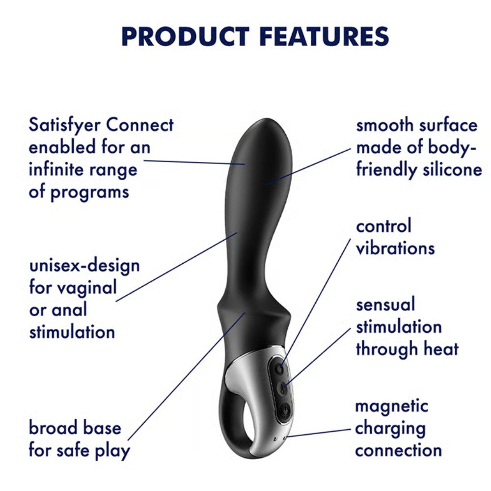 Satisfyer Heat Climax Telefon Kontrollü Anal Vibratör