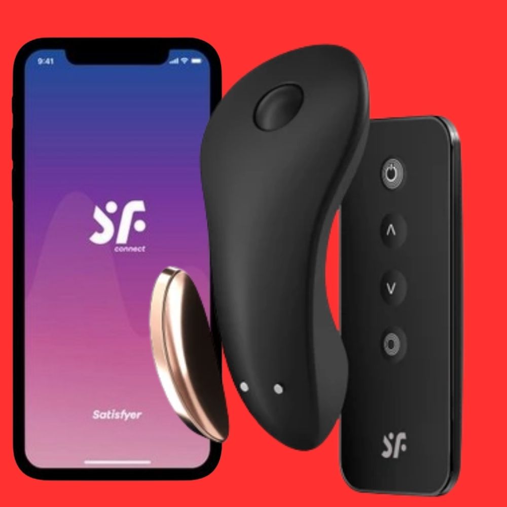 Satisfyer Little Secret Telefon Kontrollü ve Uzaktan Kumandalı Giyilebilir Vibratör