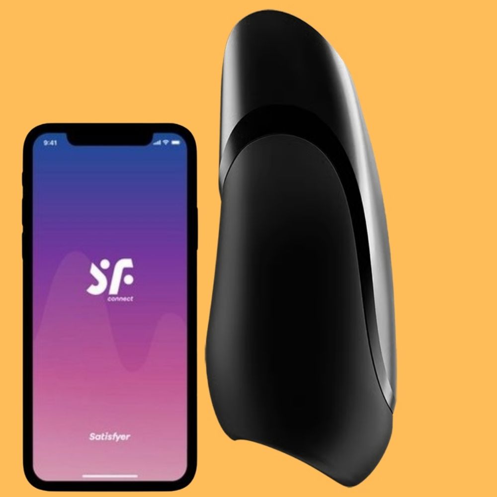 Satisfyer Men Vibration Telefon Kontrollü Vajina Masturbator