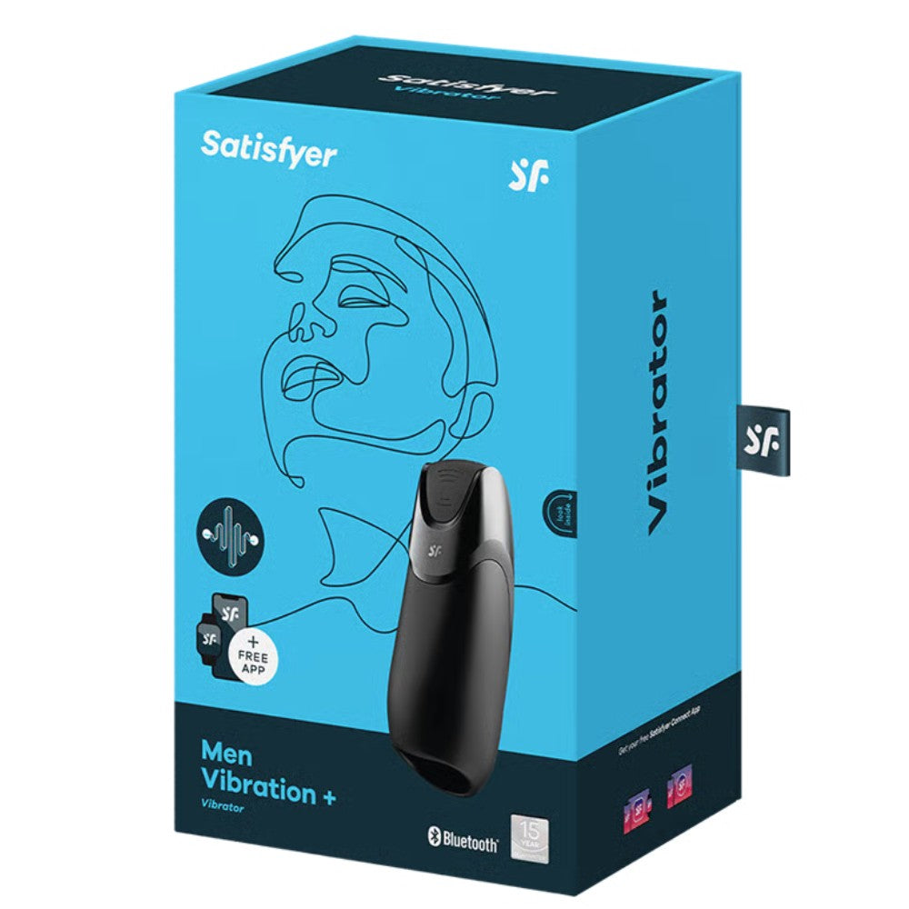 Satisfyer Men Vibration Telefon Kontrollü Vajina Masturbator