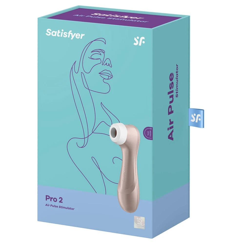 Satisfyer Pro 2 Generation 2 Pressure Wave Emiş Güçlü Vibratör Gold