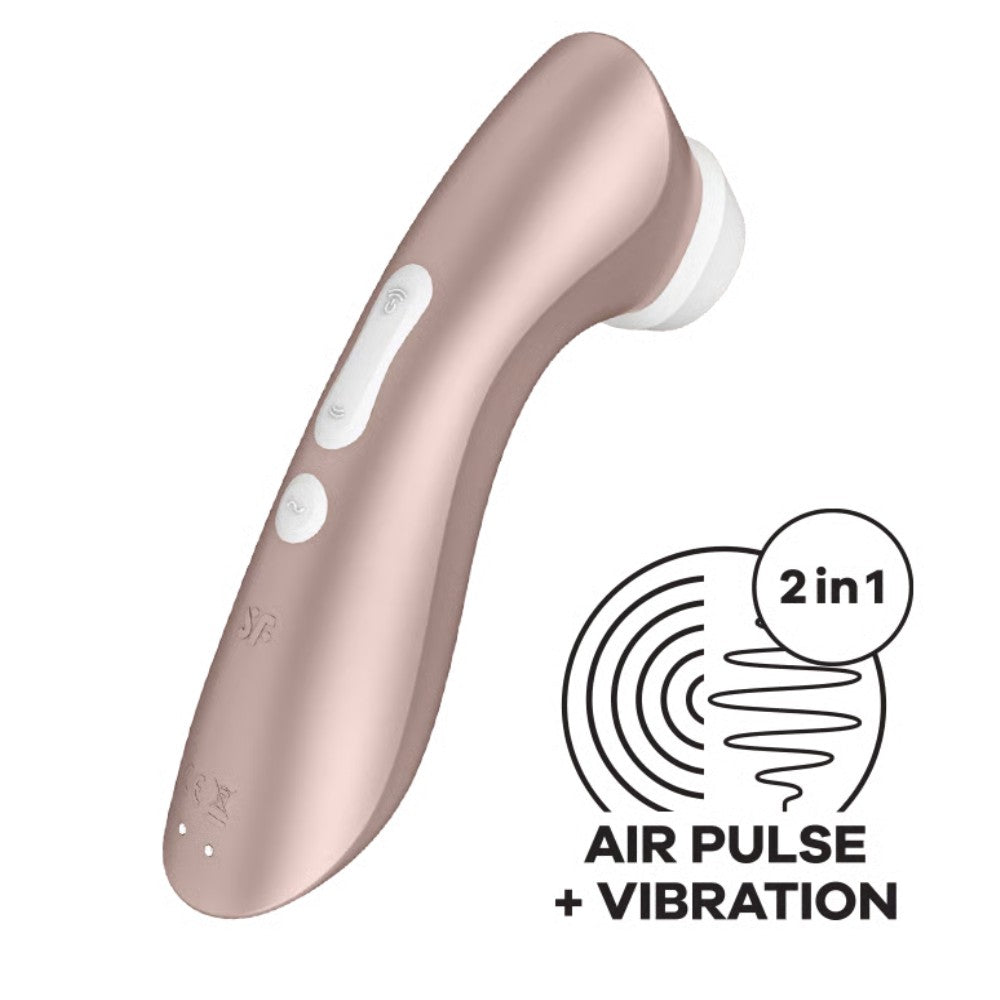 Satisfyer Pro 2+ Air Pulse Stimulator Vibration Emiş Güçlü Vibrator