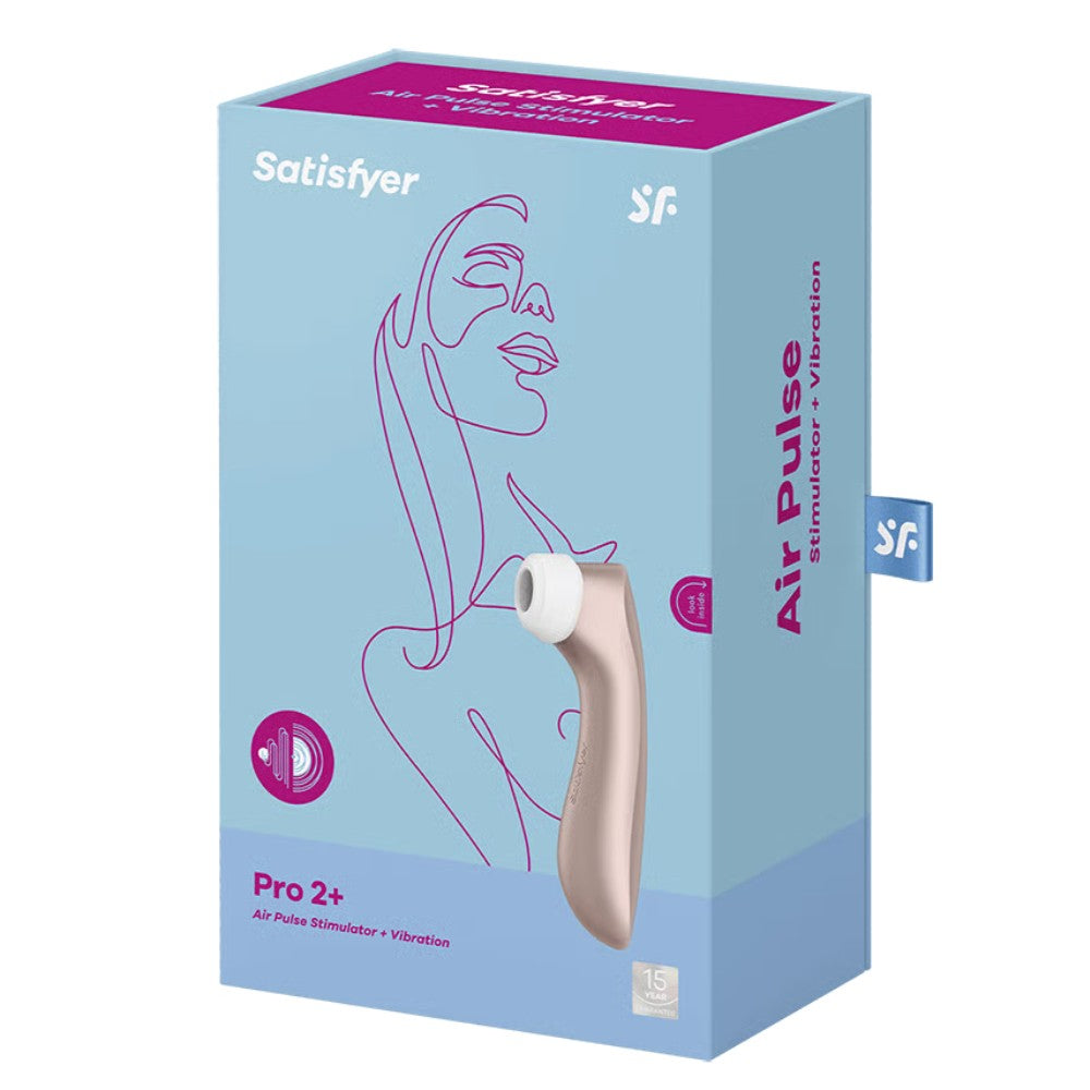 Satisfyer Pro 2+ Air Pulse Stimulator Vibration Emiş Güçlü Vibrator