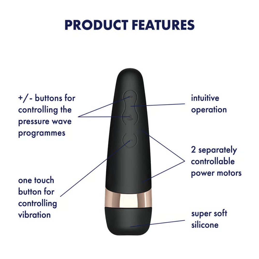 Satisfyer Pro 3 Emiş Güçlü Vibratör