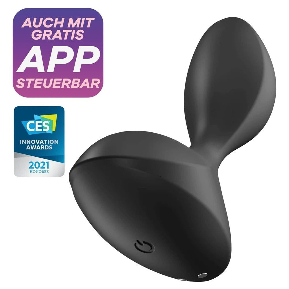Satisfyer Sweet Seal Telefon Kontrollü Plug Vibrator Black