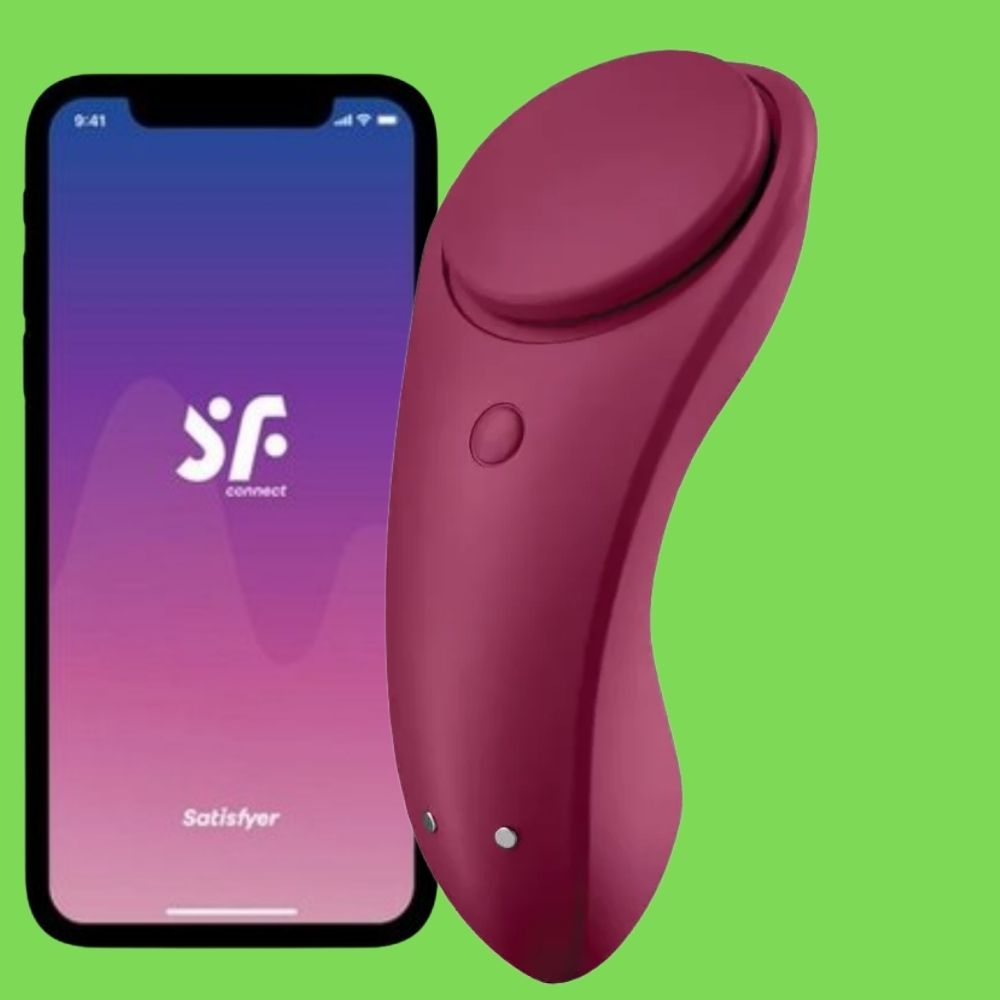 Satisfyer Sexy Secret Connect App Telefon Uyumlu Giyilebilir Vibratör