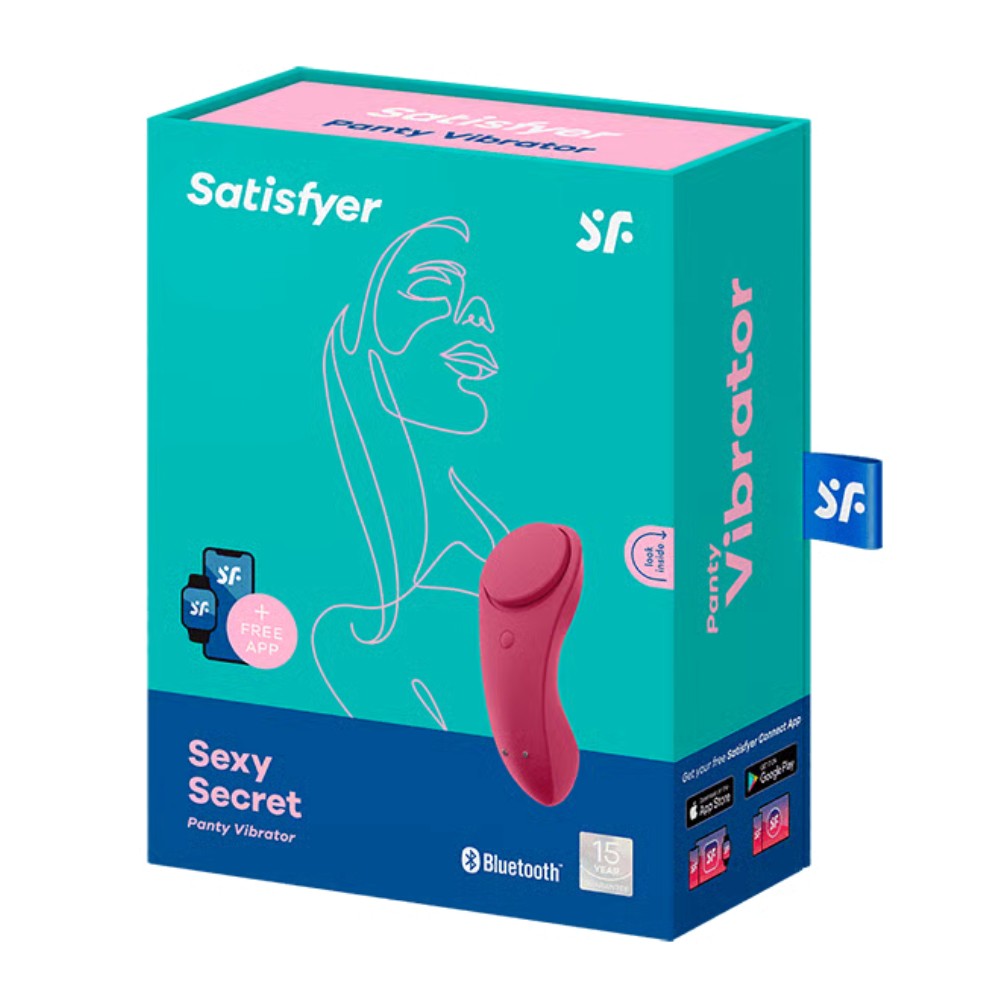Satisfyer Sexy Secret Connect App Telefon Uyumlu Giyilebilir Vibratör
