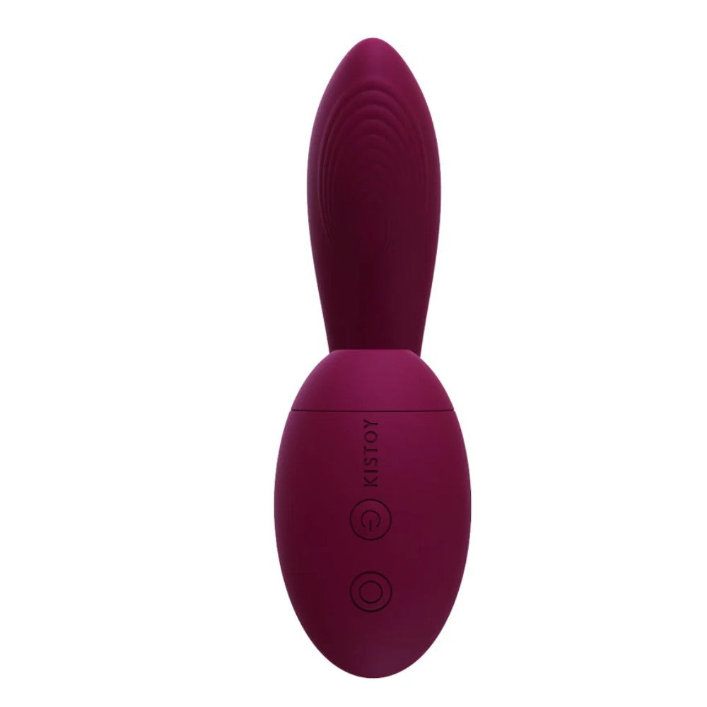 KISSTOY Tina Mini Clitoral Suction G-Spot Rabbit Vibrator Purple