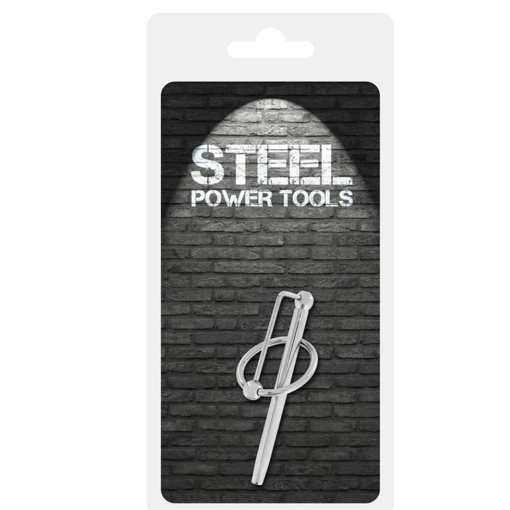 Steel Power Tools Long Princess Wand Penis Plug 28 mm