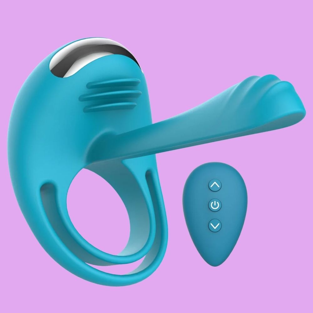 ToyJoy Passionate Joy Stick C-Ring Uzaktan Kumandalı Penis Halkası