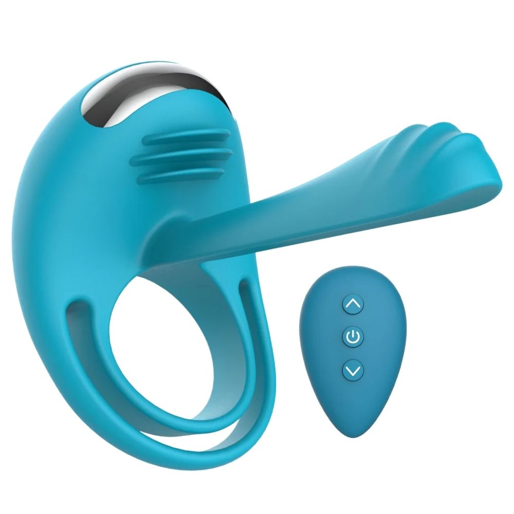 ToyJoy Passionate Joy Stick C-Ring Uzaktan Kumandalı Penis Halkası
