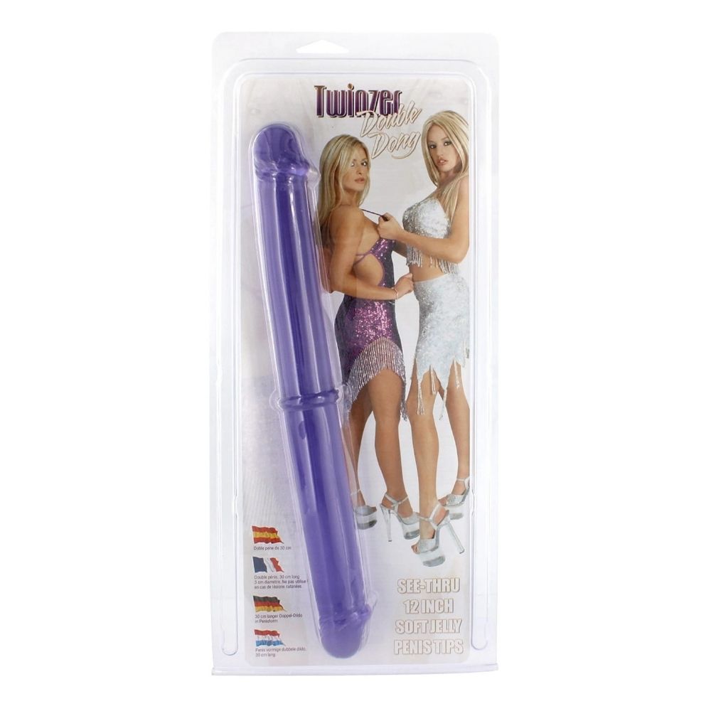 Seven Creations Twinzer Çift Başlı 30 cm Jel Dildo