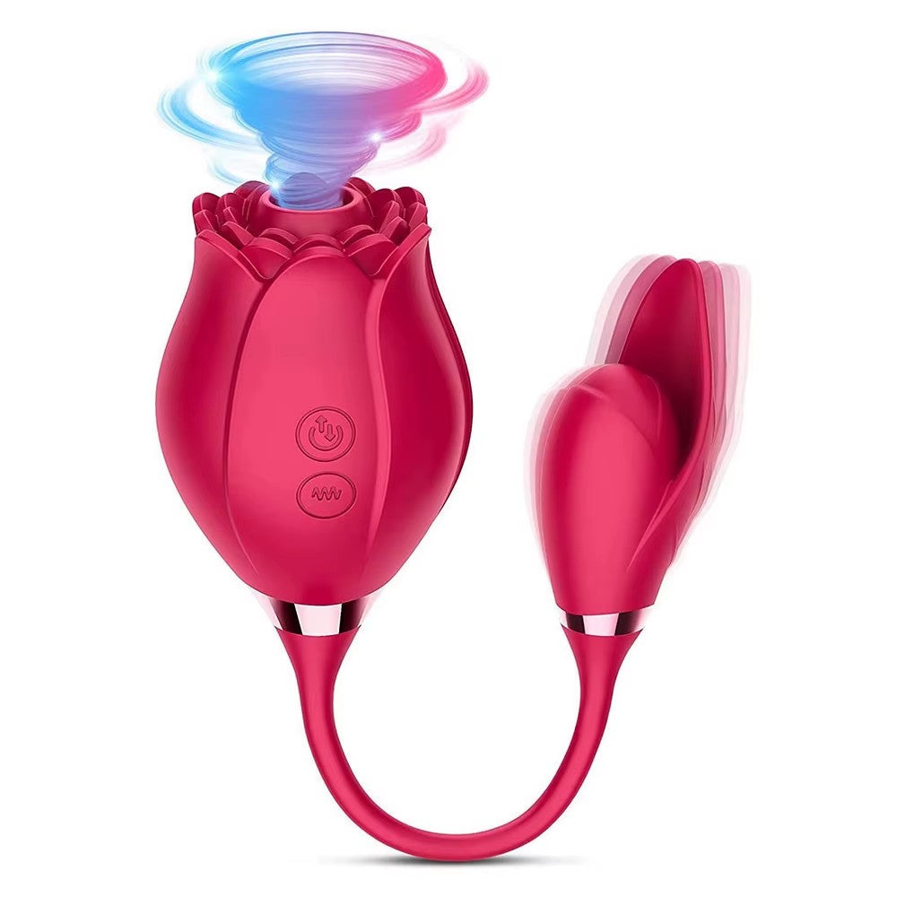 Rose Klitoral Emiş Güçlü Gül Vibratör