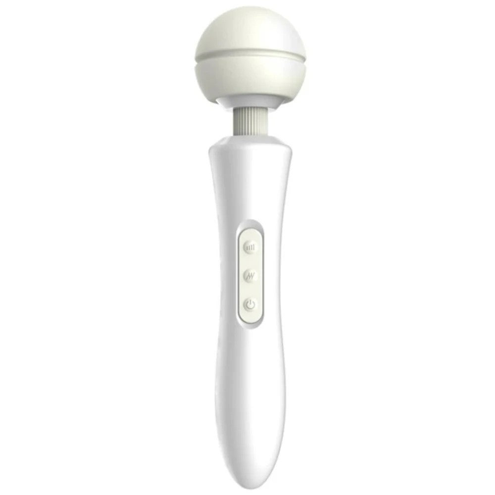 Sexual World Magic Wand Slide Massager Masaj Wand Vibratör White