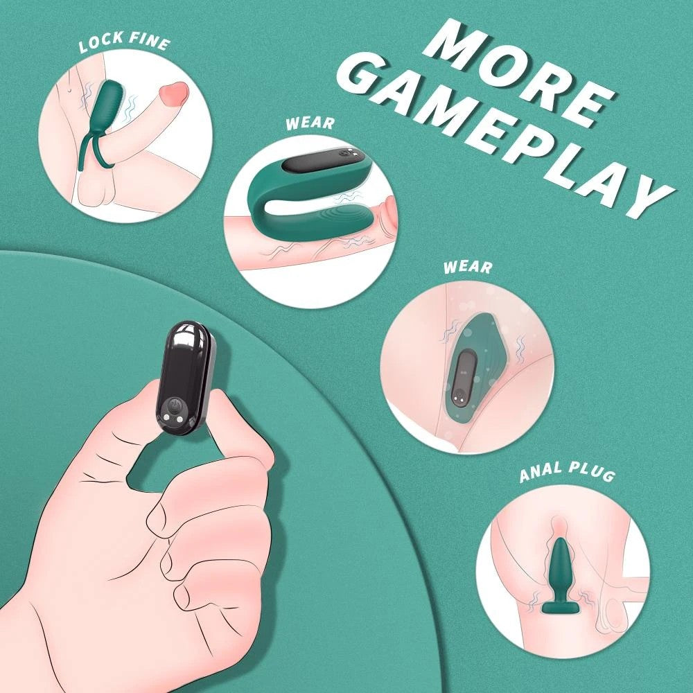 Erotica Toys Love Kit Çiftlere Özel Vibratör Seti