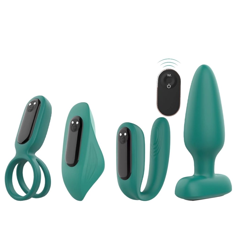 Erotica Toys Love Kit Çiftlere Özel Vibratör Seti