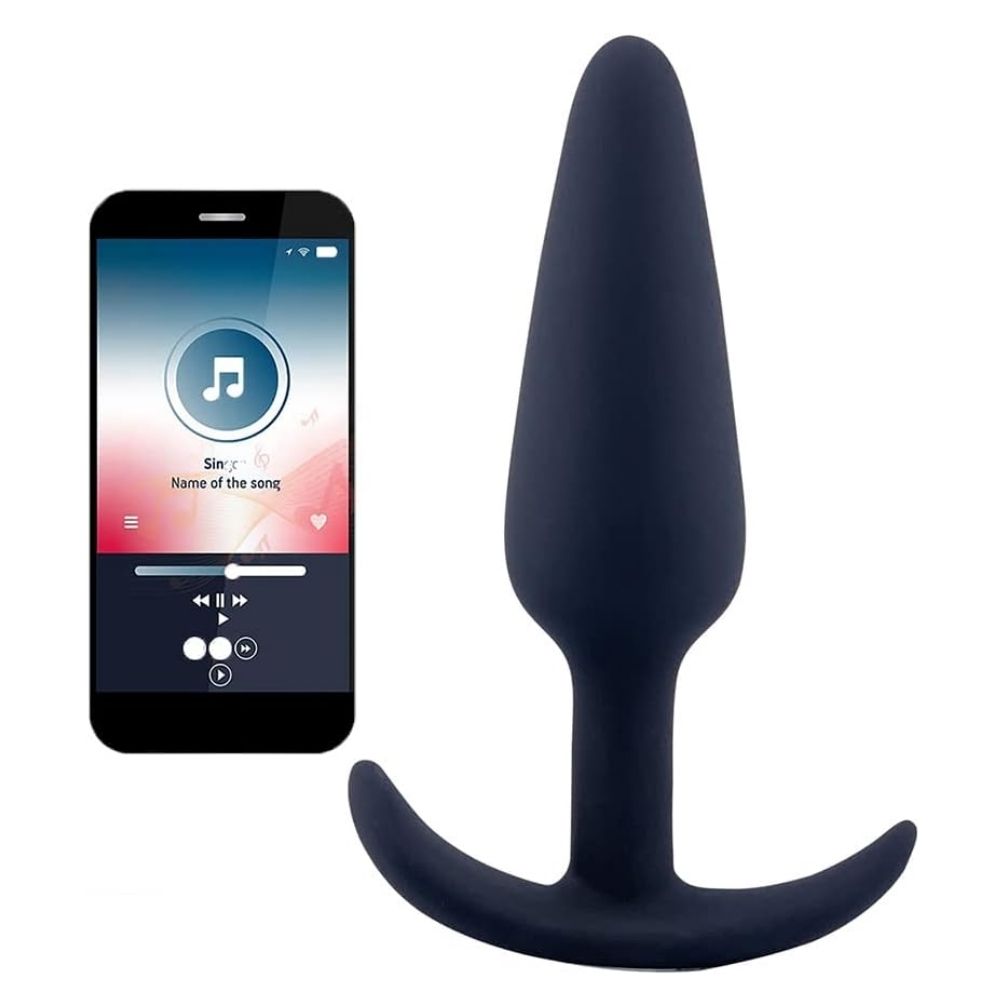 Nano Pure Slicone Remote App Control Anal Vibrator Rose