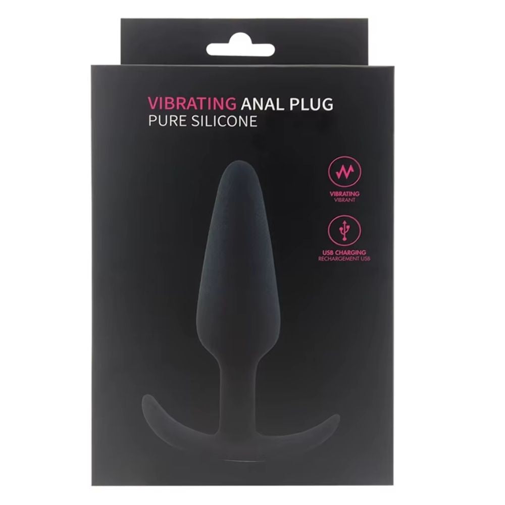 Nano Pure Slicone Remote App Control Anal Vibrator Rose