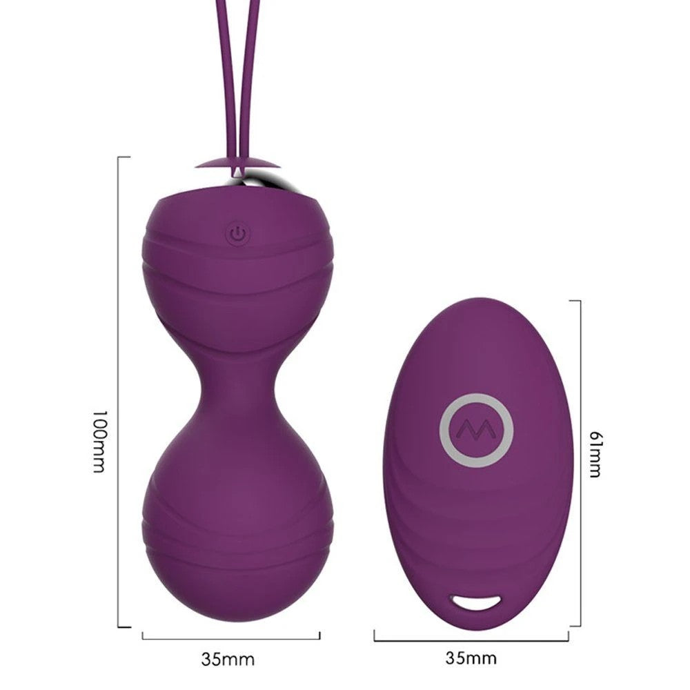 Y Love Remote Control Egg Vibrator Purple