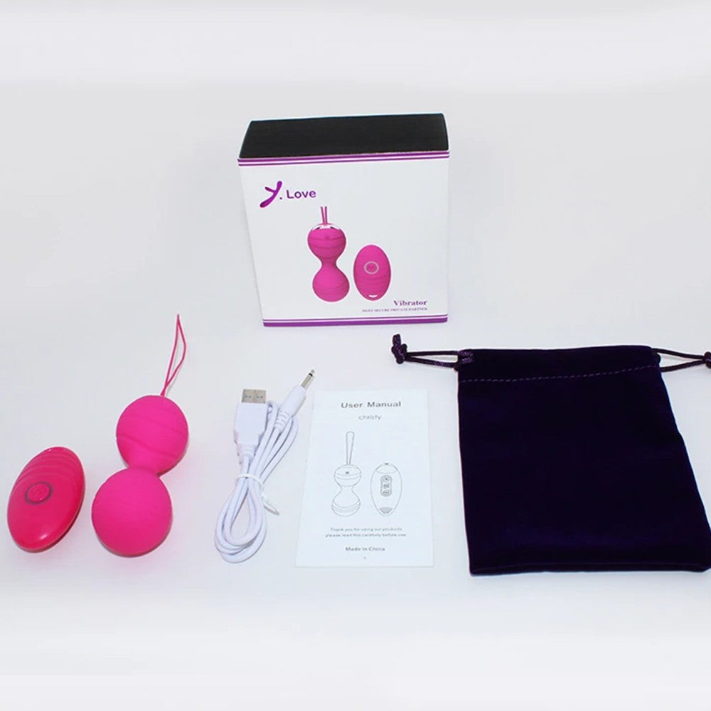 Y Love Remote Control Egg Vibrator Pink